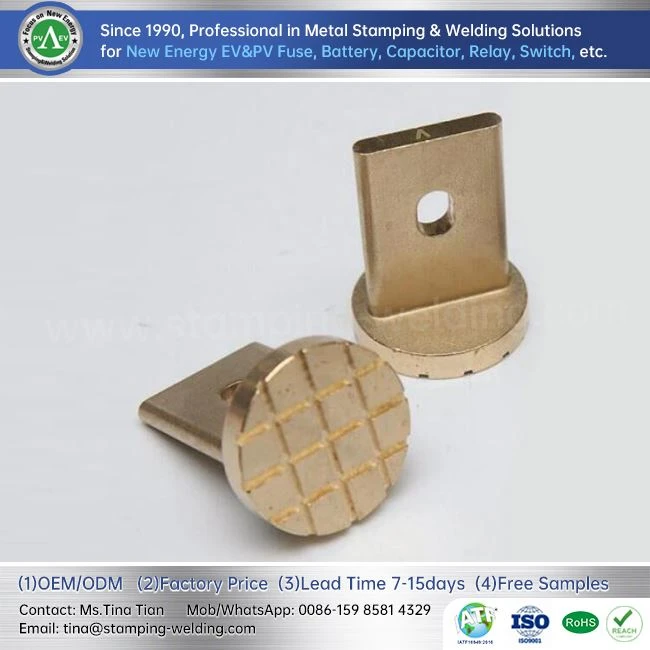 Fuse Copper Cap Contact Blade