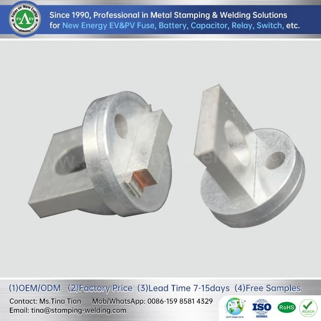 Fuse Copper Cap Contact Blade