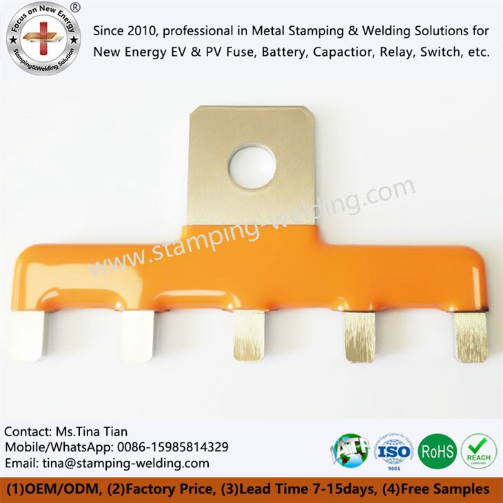 Plastic Dipping Copper Busbar