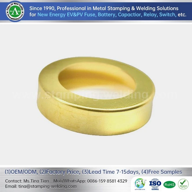 Brass Pipe Cap For EV Fuse Brass Pipe Cap For EV Fuse