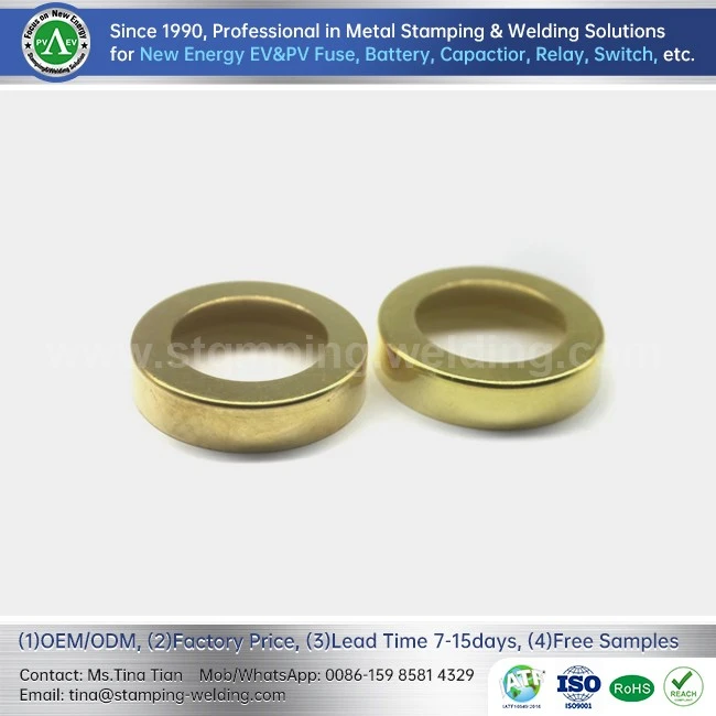 Brass End Cap For EV Fuse