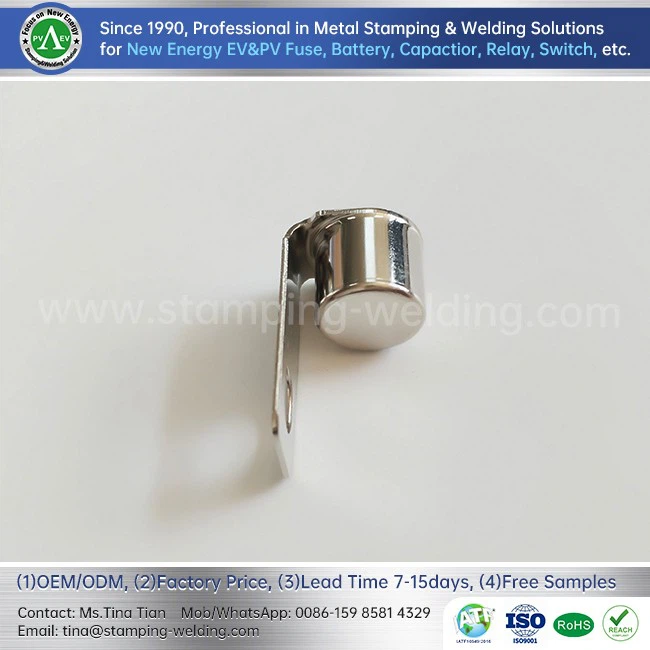 Bright Tin-plated Copper Outer Cap For EV Fuse