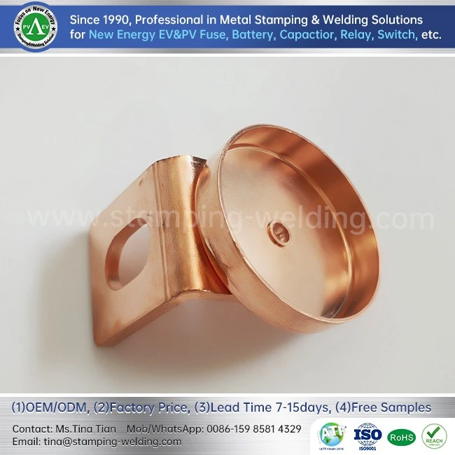 Copper Contact for Bolted Tag Fuse