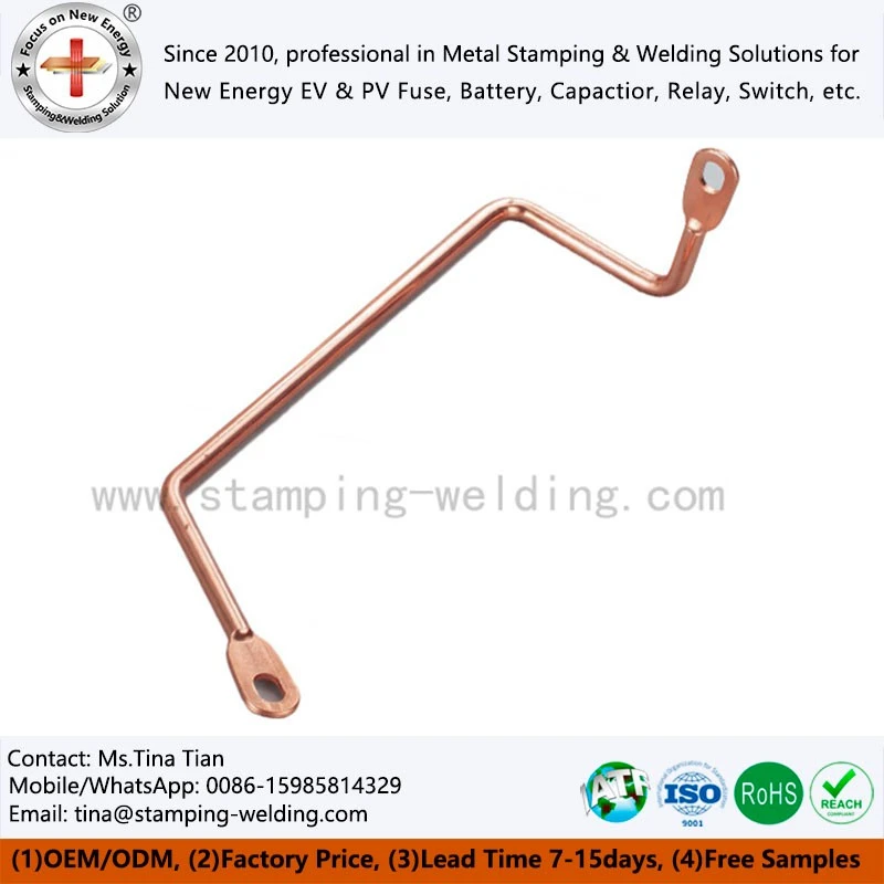 copper busbar bending