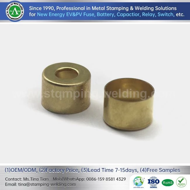 End Cap Brass For PV Fuse End Cap Brass For PV Fuse