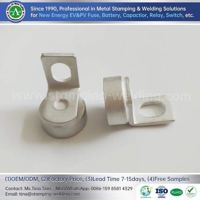 Matte Tin Copper Cap For EV Fuse
