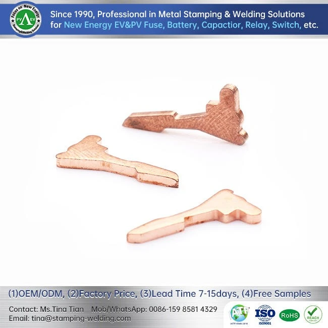 Metal Stamping Parts Electric Copper