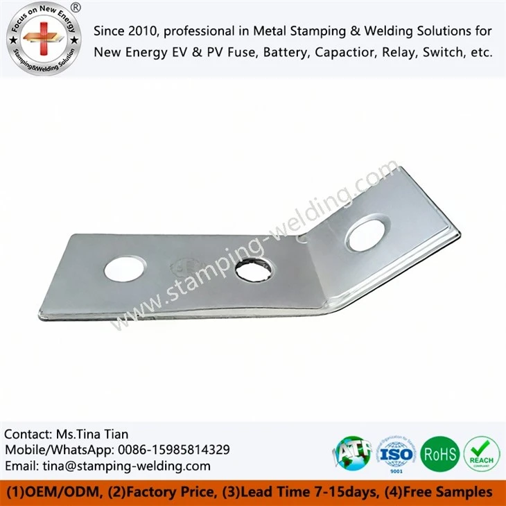 Premium Polished Aluminum Sign Mount Bracket
