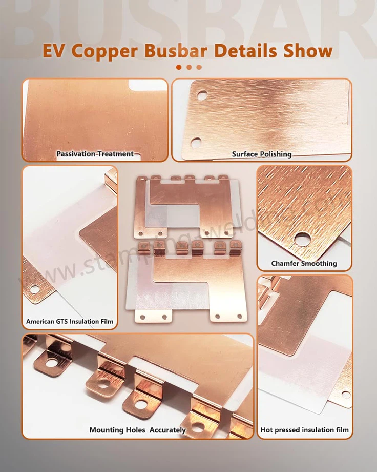 EV Copper Busbar Details Show EV Copper Busbar Details Show