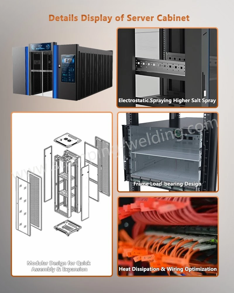 Detail Display of Server Rack Cabinet Detail Display of Server Rack Cabinet
