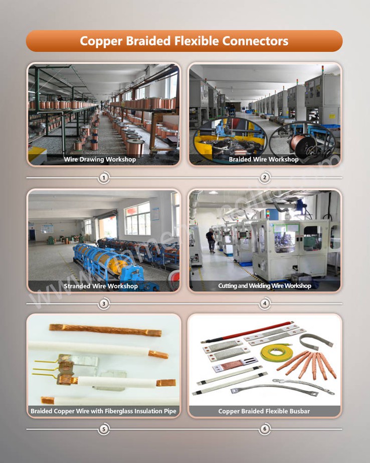 Production Process Of Copper Braided Flexible Connectors Production Process Of Copper Braided Flexible Connectors
