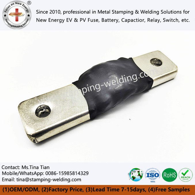 Heat shrink tubing busbar Heat shrink tubing busbar