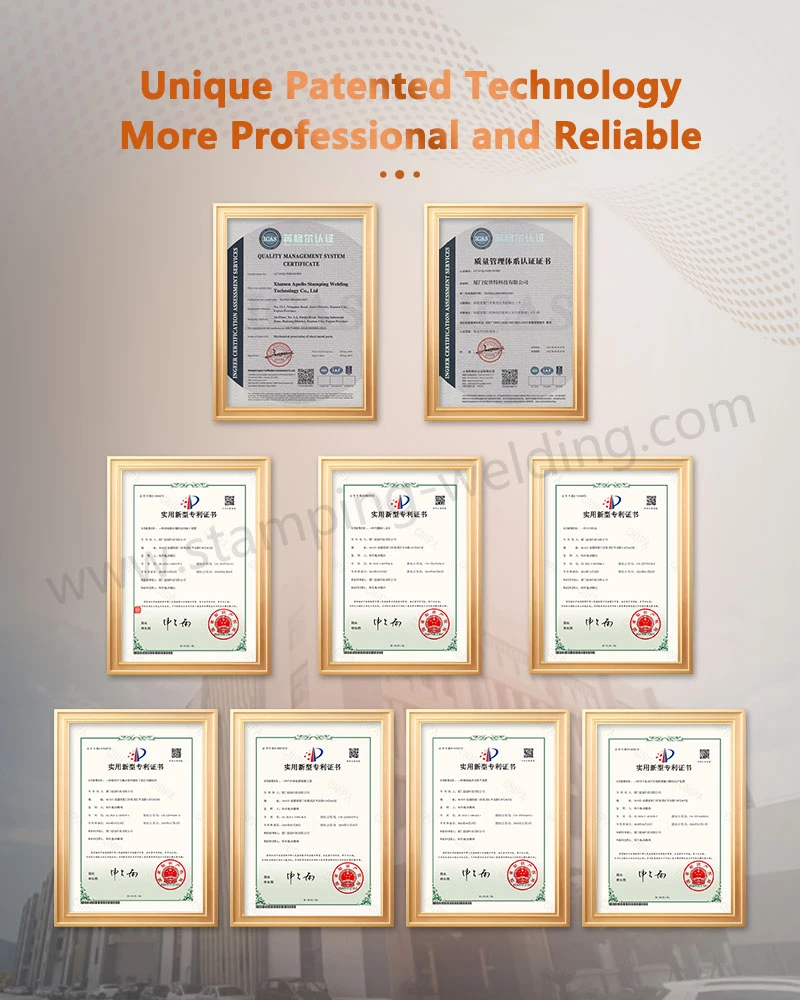 Certifications for Brass Sheet Metal Stamping Certifications for Brass Sheet Metal Stamping