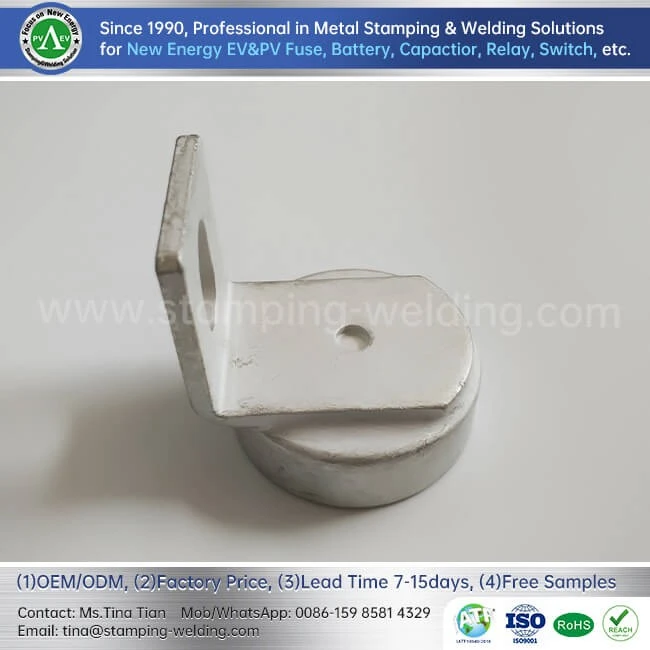 Copper Cap Contact for Electric Vehicle Fuse