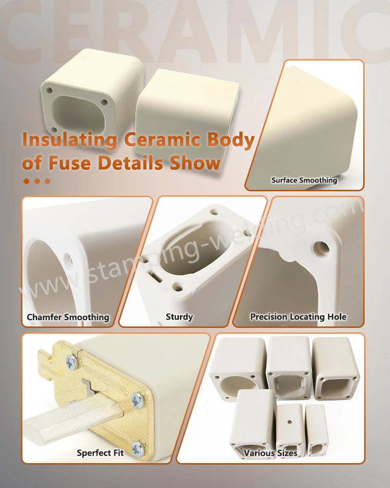 Insulating Ceramic Body for Fuse Bolted Series Details Show Insulating Ceramic Body for Fuse Bolted Series Details Show
