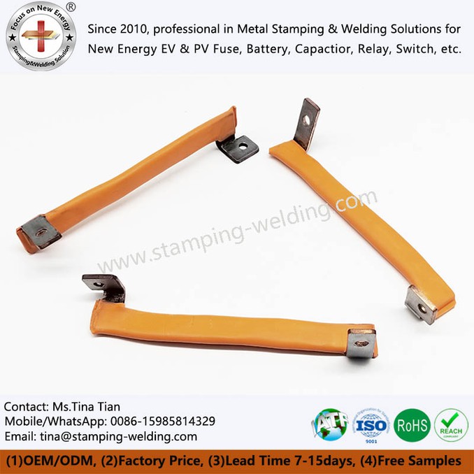 Insulated Custom Copper BusBar with PVC Dipping Insulated Custom Copper BusBar with PVC Dipping