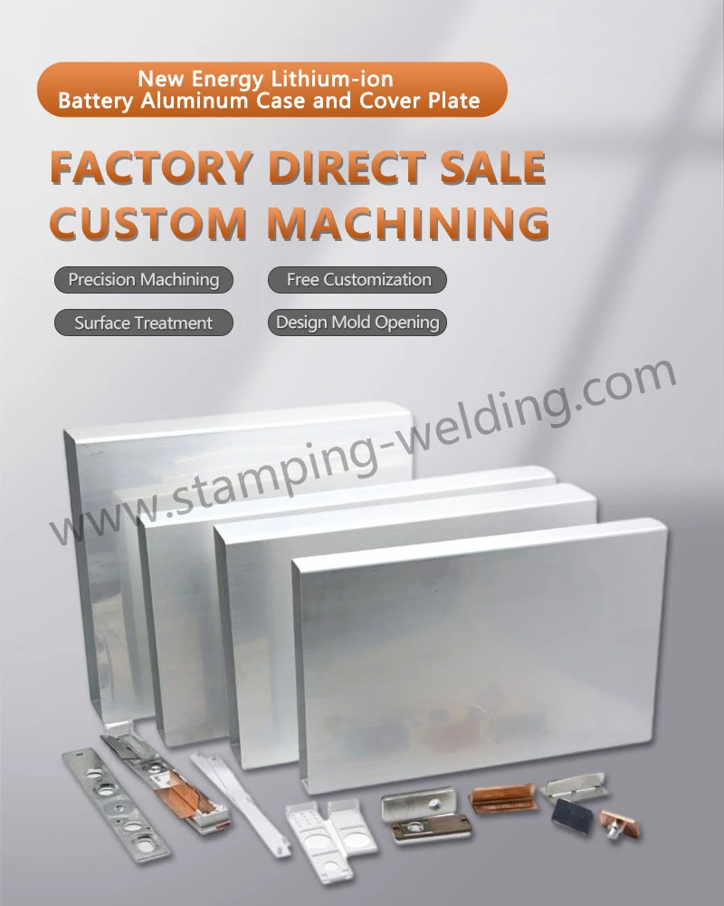 factory direct sale custom machining of Prismatic Cell Aluminum Shell factory direct sale custom machining of Prismatic Cell Aluminum Shell
