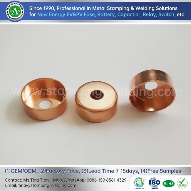 PV System Fuse Copper Outer Cap