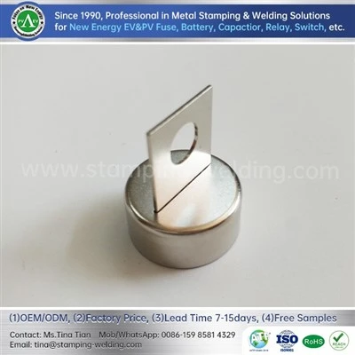 Nickel-Plated Solar Photovoltaic Fuse Copper Cap Nickel-Plated Solar Photovoltaic Fuse Copper Cap